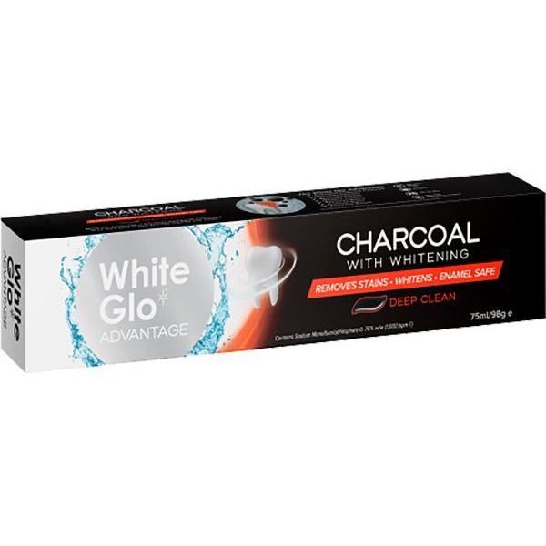 White Glo Advantage Charcoal Toothpaste - 98g