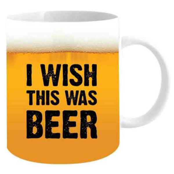 I Wish This Was Beer Novelty Mug - 360cm