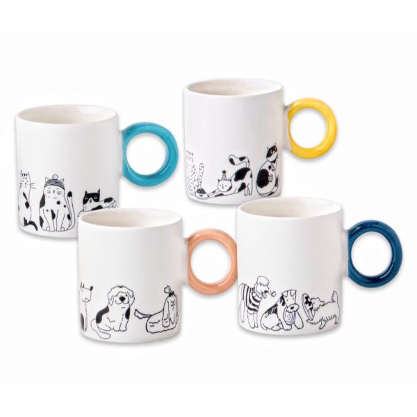 Dog & Cat New Bone Mug - 380ml