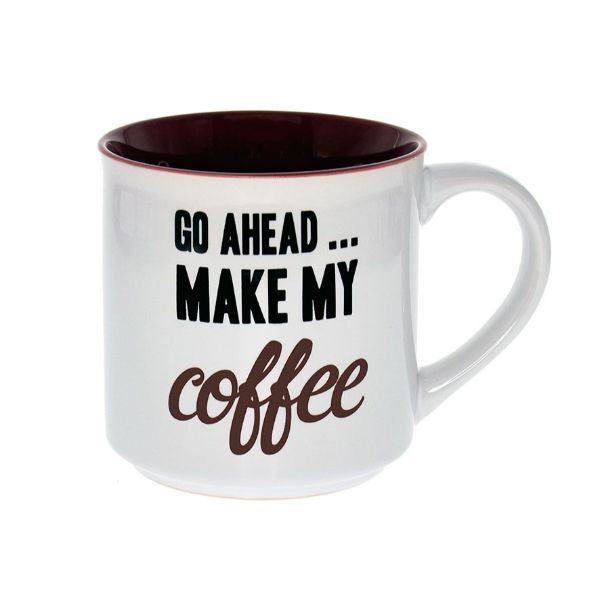 Go Ahead Make My Coffee Mug - 250ml