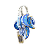 Load image into Gallery viewer, 10 Plastic Blue Moon & Star Battery Operated Lights String - 200cm