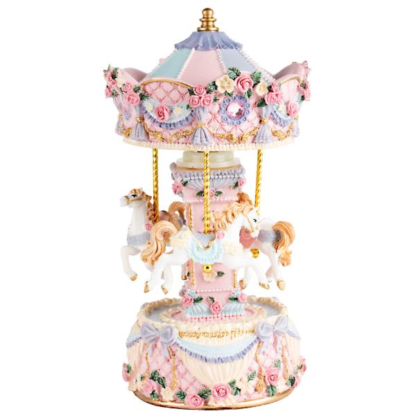 Patel Spinning Horse Carousel With Music - 25cm