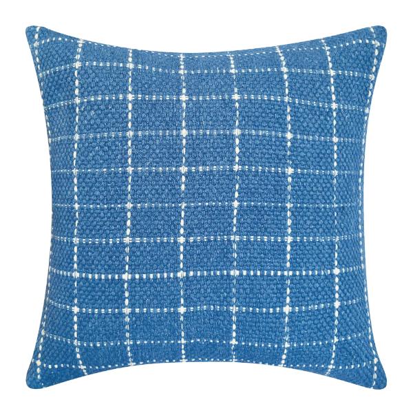 Tahlia Elemental Blue & Cream Cushion - 50cm x 50cm