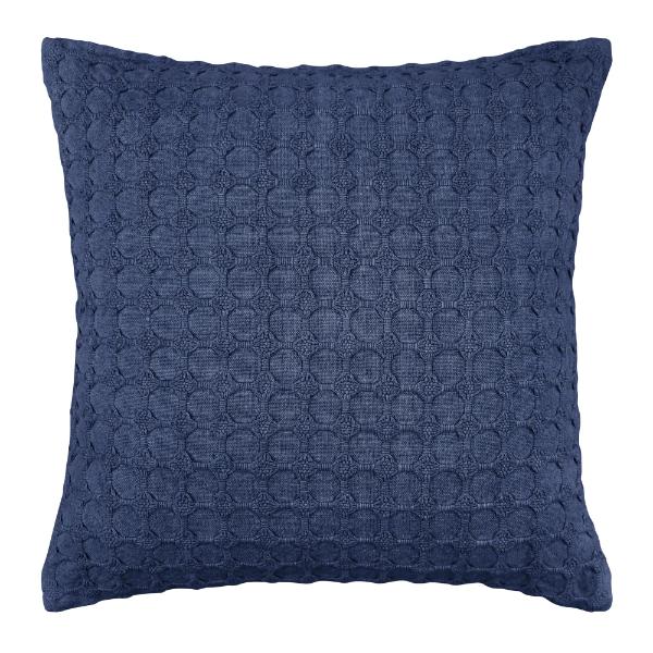 Navy Warren Cushion - 50cm x 50cm