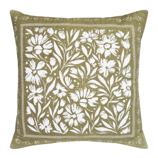 Olive & Ivory Kennedy Cushion - 50cm x 50cm