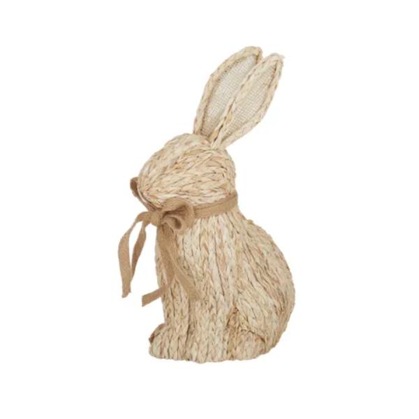 Natural Bunny With Bow Corn - 22cm x 14cm x 34cm