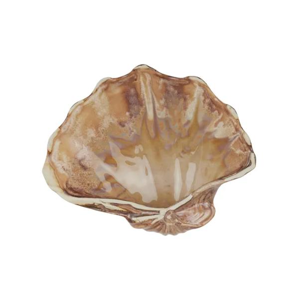 Natural Ceramic Octavia Plate - 20cm x 15.5cm