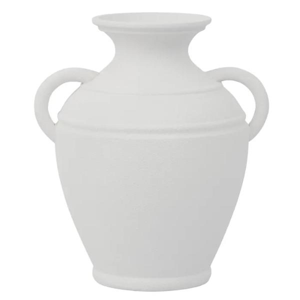 White Genoa Composite Vase - 43cm x 60cm