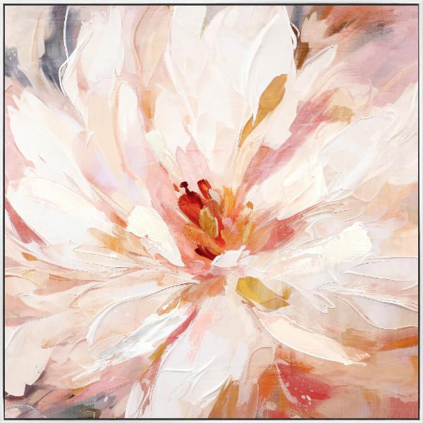 Bloomin Elegance Paint Wall Art - 83cm x 83cm