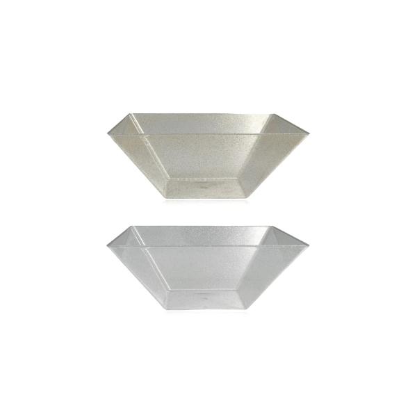 Square Glitter Reusable Tapered Bowl - 2.8L