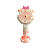 Load image into Gallery viewer, Mini Rechargeable Fan With Spray Function