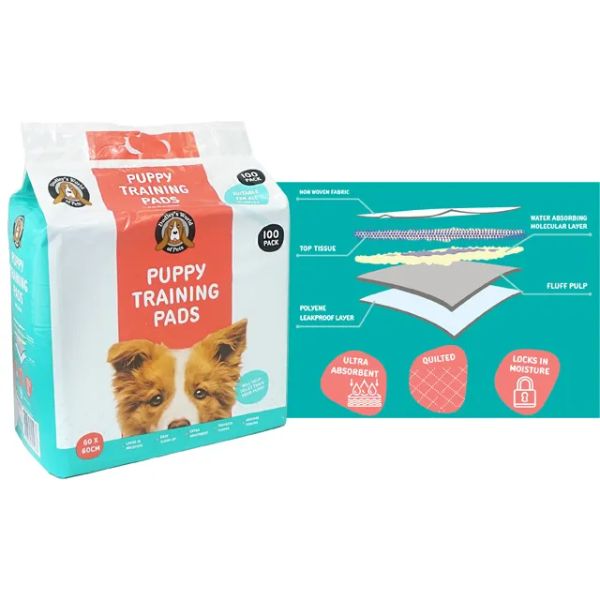 PET TRAINING PADS 60x60CM/100