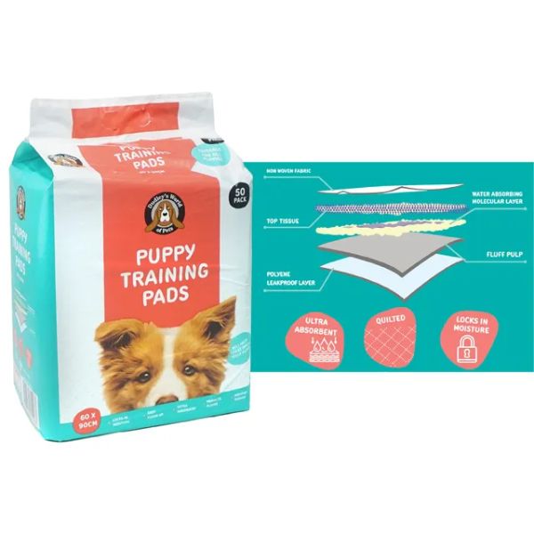 JUMBO PET TRAINING PADS 60X90CM/50