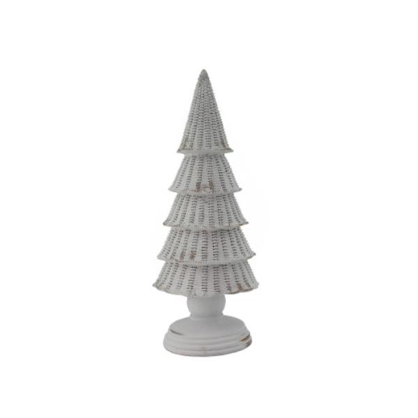 Christmas White Tree - 16.5cm x 16cm x 43cm