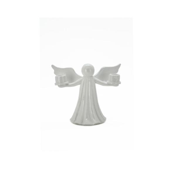 Angel Candle Holder - 22.5cm x 12.5cm x 18.5cm