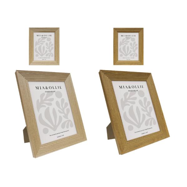 Oak Look Photo Frame - 15cm x 20cm