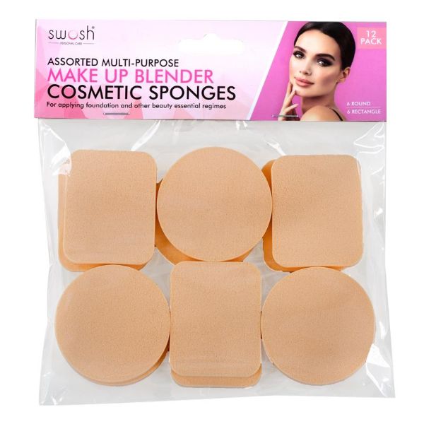 12 Pack Multipurpose Make Up Blender Sponges