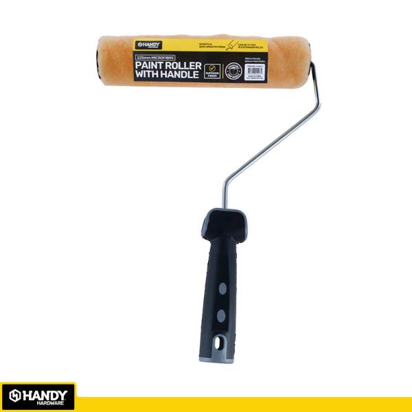 Microfibres Paint Roller With Handle - 22.5cm x 35cm