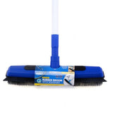 Load image into Gallery viewer, 2 In 1 Squeegee With Rubber &amp; Telescopic Extendable Handle
