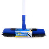 Load image into Gallery viewer, 2 In 1 Squeegee With Rubber & Telescopic Extendable Handle