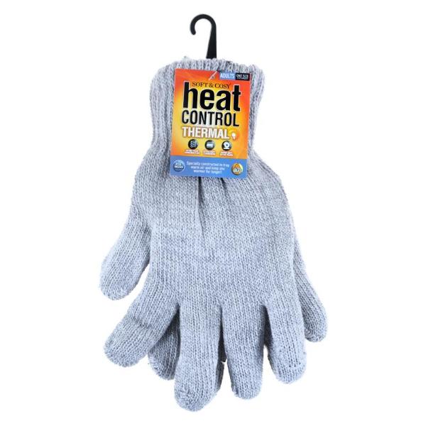 Mens Thermal Heat Control Gloves
