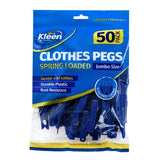 Load image into Gallery viewer, Pegs 50pk Large - Plastic - Blue
