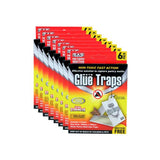 Load image into Gallery viewer, 6 Pack White &amp; Clear Glue Moth Trap - 13cm x 10cm

