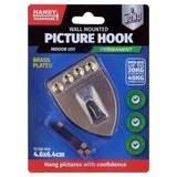 Load image into Gallery viewer, Wall Mounted Picture Hook - 4.6cm x 6.4cm