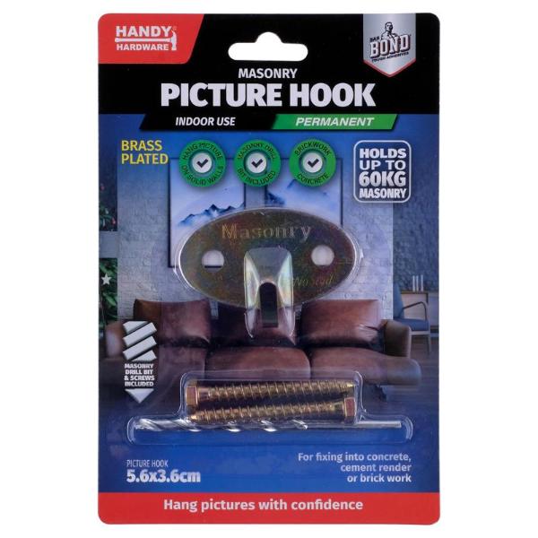 Brass Plated Hook Picture