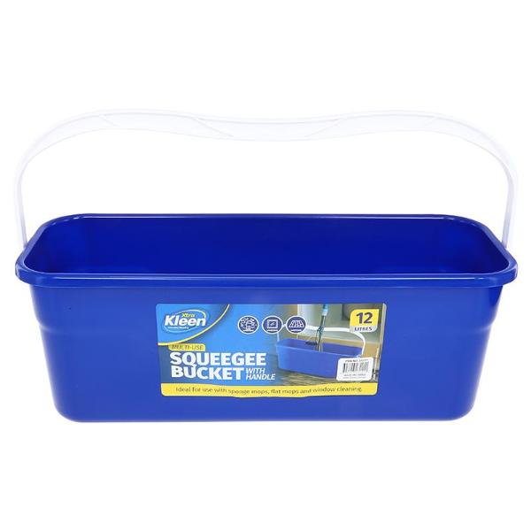 Window Cleaning Squeegee Bucket With Carry Handle - 2L