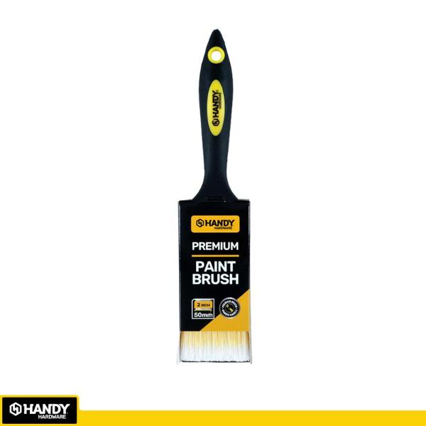 Paint Brush With Rubber Handle - 5cm