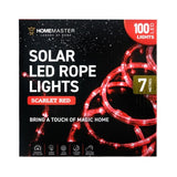 Load image into Gallery viewer, Scarlet Red Led Solar Rope Light - 700cm