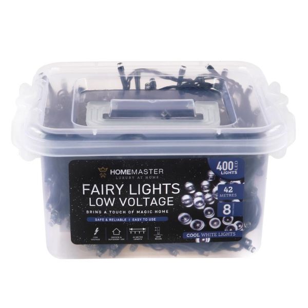 Cool White Low Voltage Led Fairy Lights - 40cm
