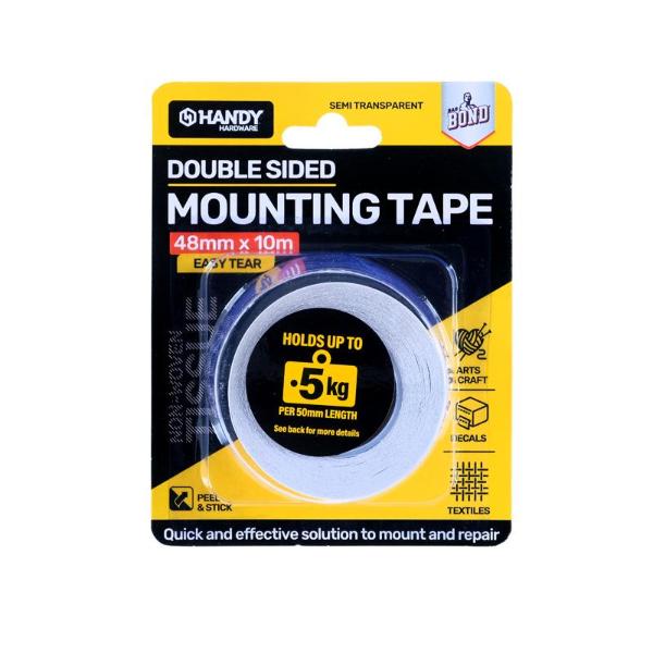 Double Sided Mounting Tape - 4.8cm x 10m