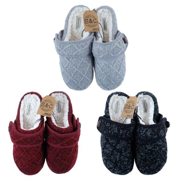 Premium Womens Knitted Slippers