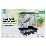Load image into Gallery viewer, Black Or White Partitioned Breeders Bird Cage - 30cm x 23cm x 39cm