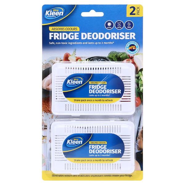 2 Pack Kleen Absorbs Odours Fridge Deodoriser