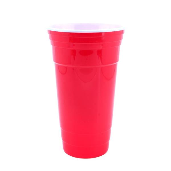 Red American Jumbo Reusable Cup - 1L