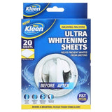 Load image into Gallery viewer, 20 Pack Ultra Whitening In Wash Laundry Sheets