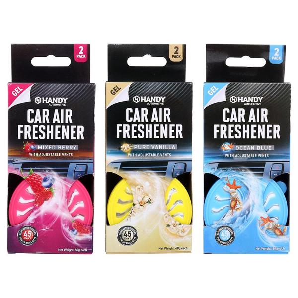 Assorted Car Air Freshener With Adjustable Vents