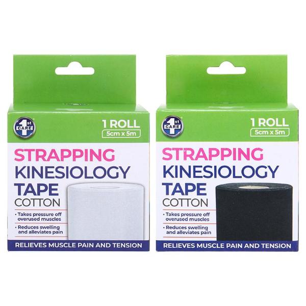 Strapping Kinesiology Cotton Tape - 5cm x 500cm