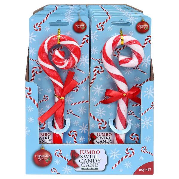 Christmas Swirl Peppermint Candy Cane - 85g