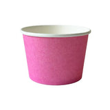 Load image into Gallery viewer, 12 Pack Pink Paper Tubs - 16oz