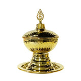 Load image into Gallery viewer, Gold Candy Jar - 16cm x 17.5cm