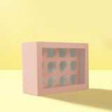 Load image into Gallery viewer, Pastel Pink 12 Holes Papyrus Scalloped Tall Cupcake Box