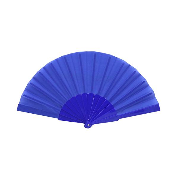 Blue Hand Fan