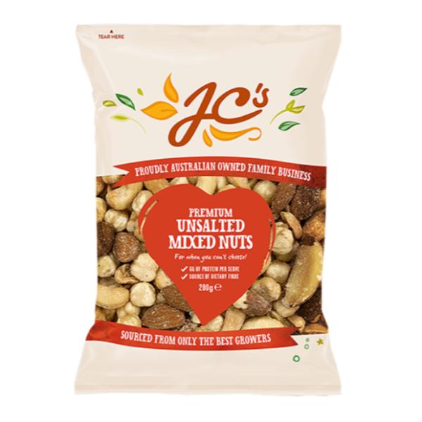 Premium Unsalted Mixed Nuts - 200g