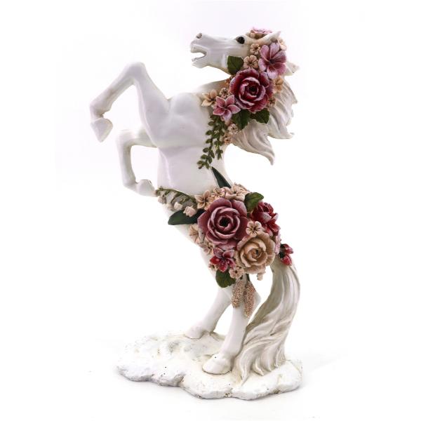 Resin Horse Statue - 28.5cm