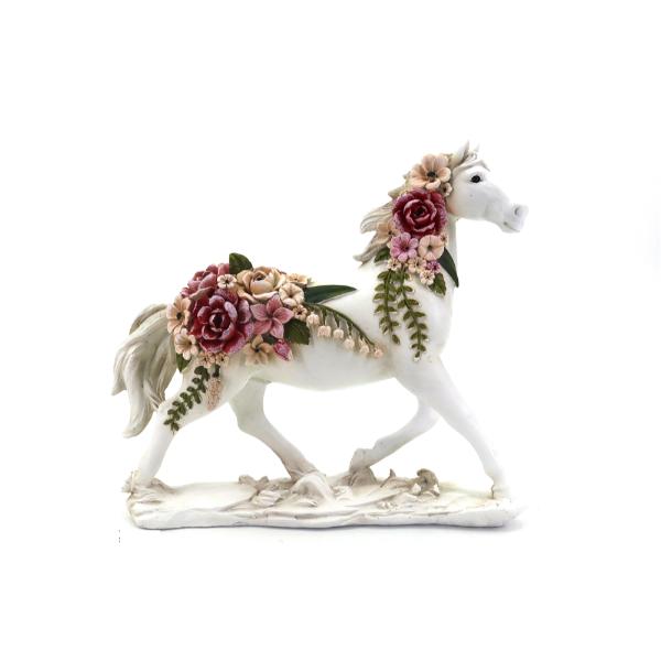 Resin Horse Statue - 28cm