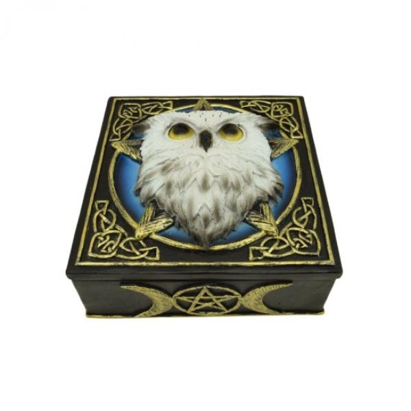 Owl Tarot Box - 13cm